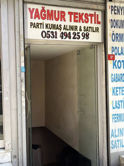 Parça kumaş alınır