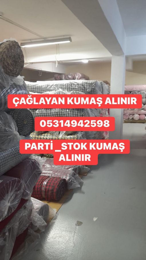 çağlayan kumaş alınır çağlayan kumaş alınır