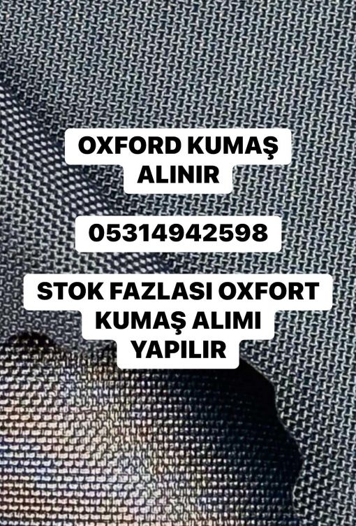  OXFORT KUMAŞ ALINIR 