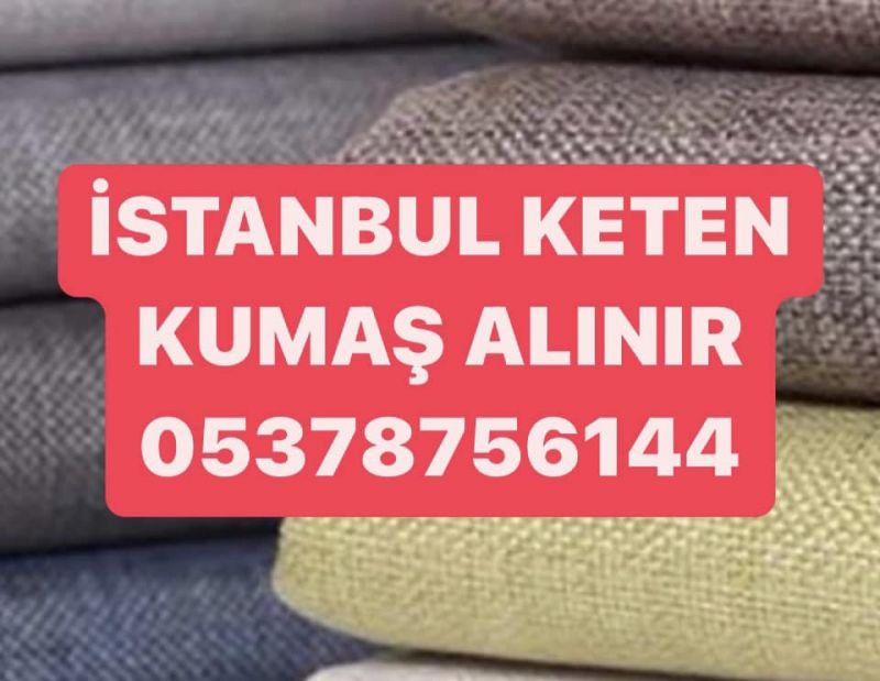 Ham keten kumaş alınır |05378756144 | Parti ham keten 